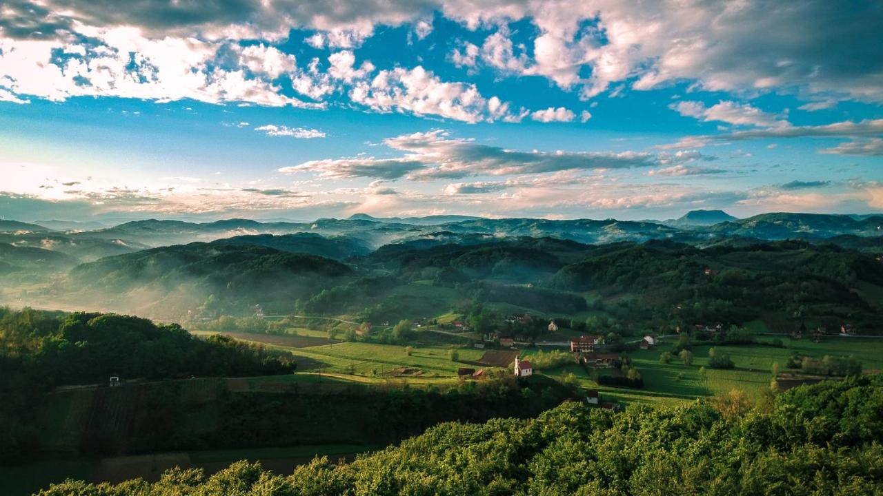 Green Hills Cottage In Zagorje With Magnificent View Ravnice-Desinicke Exterior foto